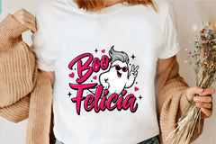 Boo Felicia Ghost Clipart Bundle - CraftNest - Digital Crafting and Art