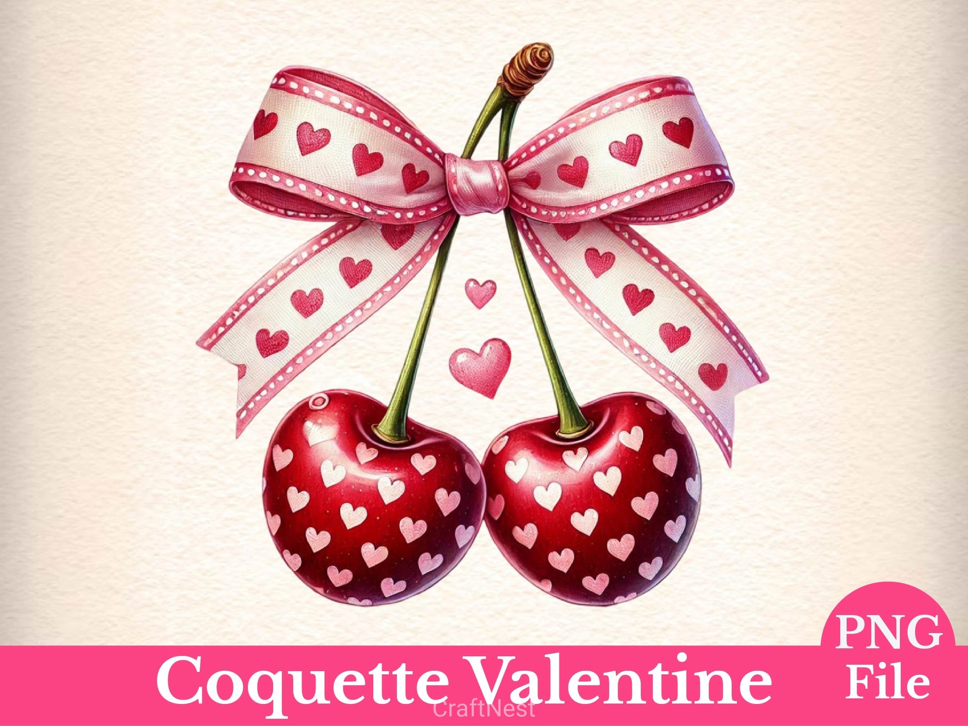 Coquette Valentine Valentines Clipart Bundle - CraftNest - Digital Crafting and Art