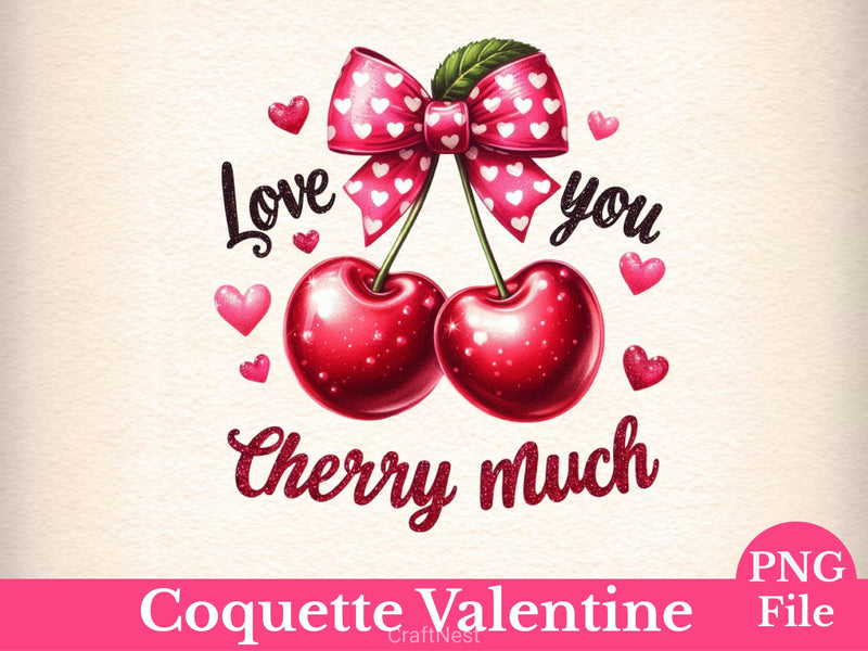 Coquette Valentine Love You Clipart Bundle 2 - CraftNest - Digital Crafting and Art