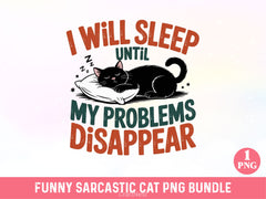 Funny Sarcastic Cat Clipart Bundle 9 - CraftNest - Digital Crafting and Art