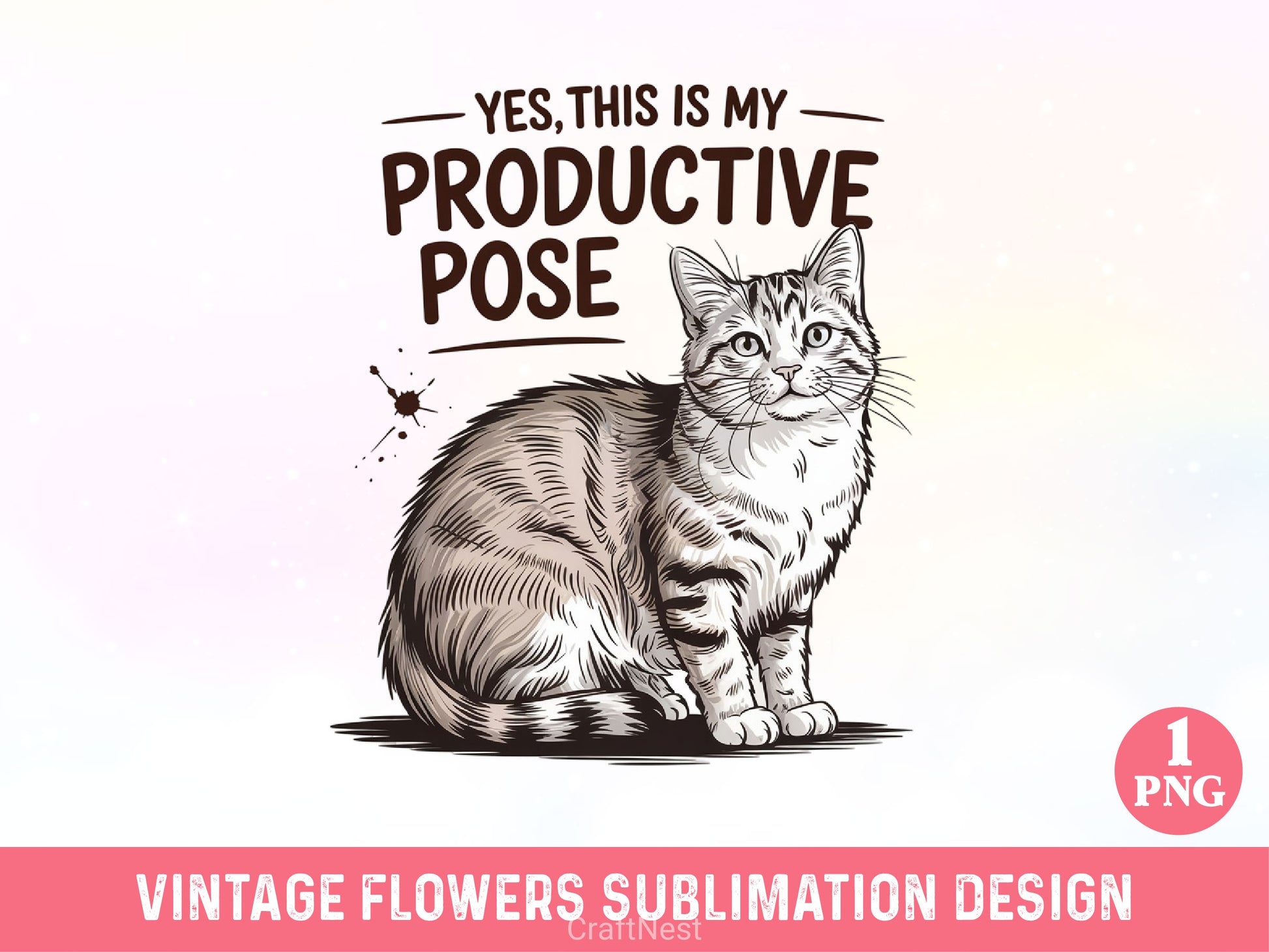 Funny Sarcastic Cat Clipart Bundle 4 - CraftNest - Digital Crafting and Art