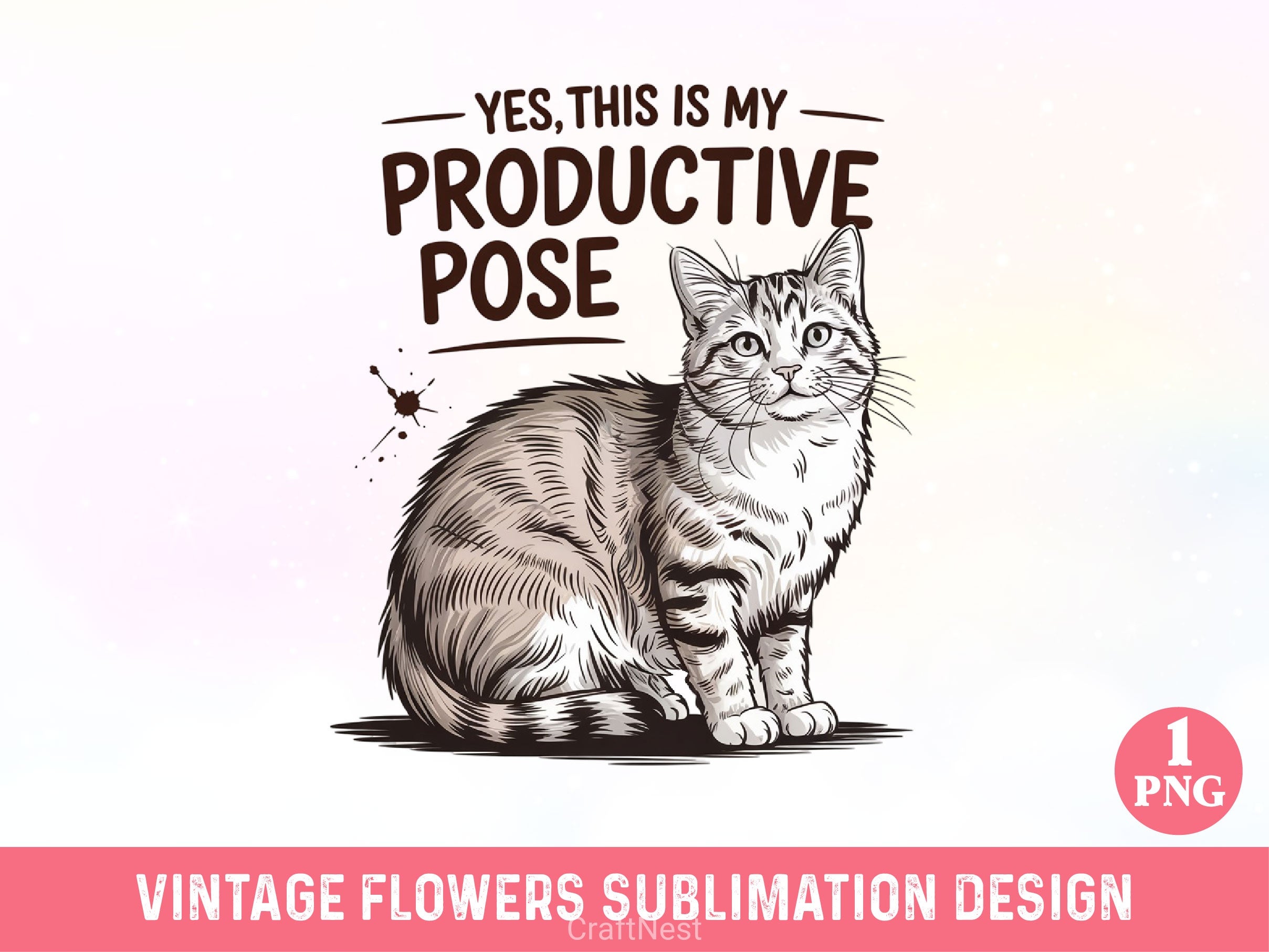 Funny Sarcastic Cat Clipart Bundle 4 - CraftNest - Digital Crafting and Art