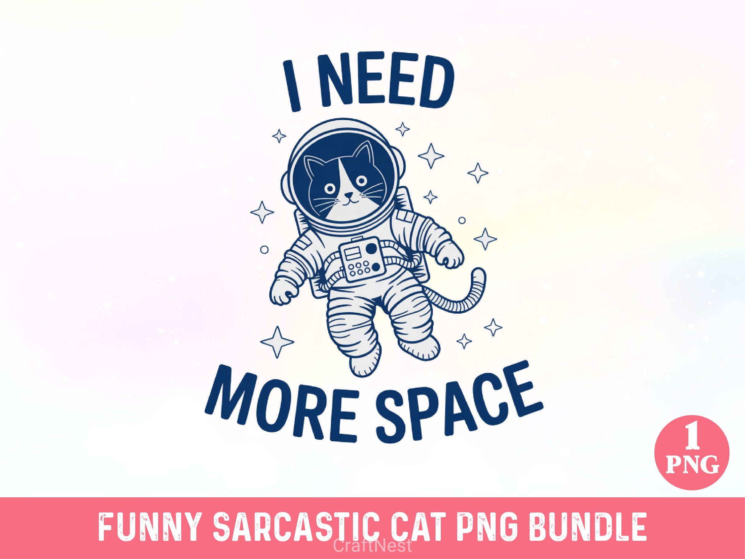 Funny Sarcastic Cat Clipart Bundle 4 - CraftNest - Digital Crafting and Art