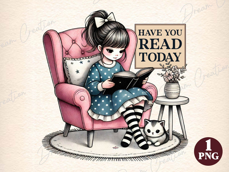 Have You Read Today Funny Book Lover Clipart Bundle 2 - CraftNest - Digital Crafting and Art