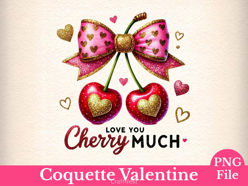 Coquette Valentine Love You Clipart Bundle - CraftNest - Digital Crafting and Art