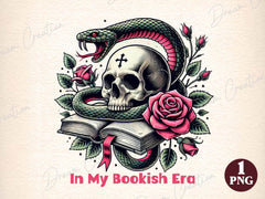 In My Bookish Era Funny Book Lover Clipart Bundle 2 - CraftNest - Digital Crafting and Art