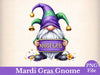 Mardi Gras Gnome Clipart Bundle 5