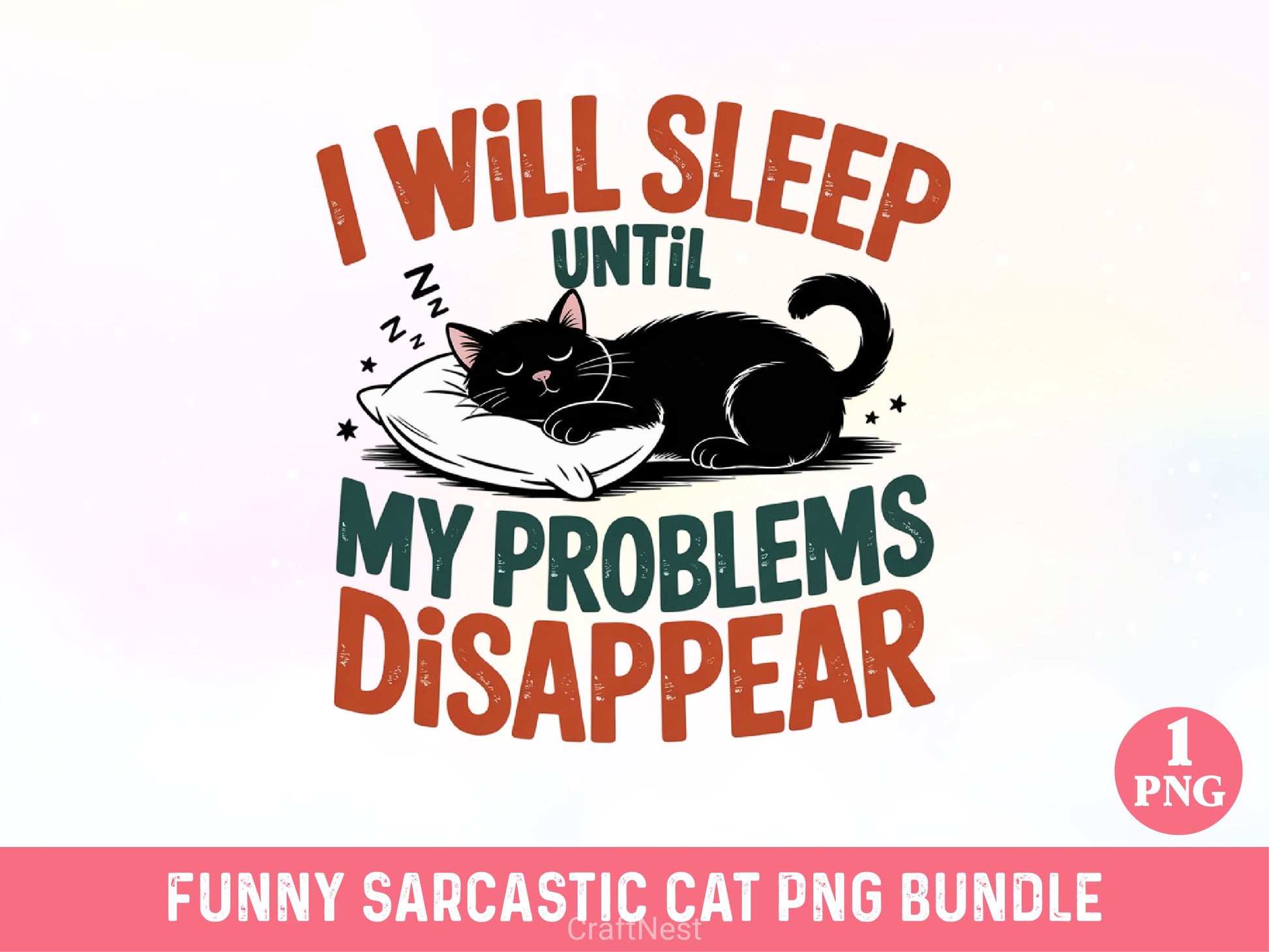 Funny Sarcastic Cat Clipart Bundle 4 - CraftNest - Digital Crafting and Art