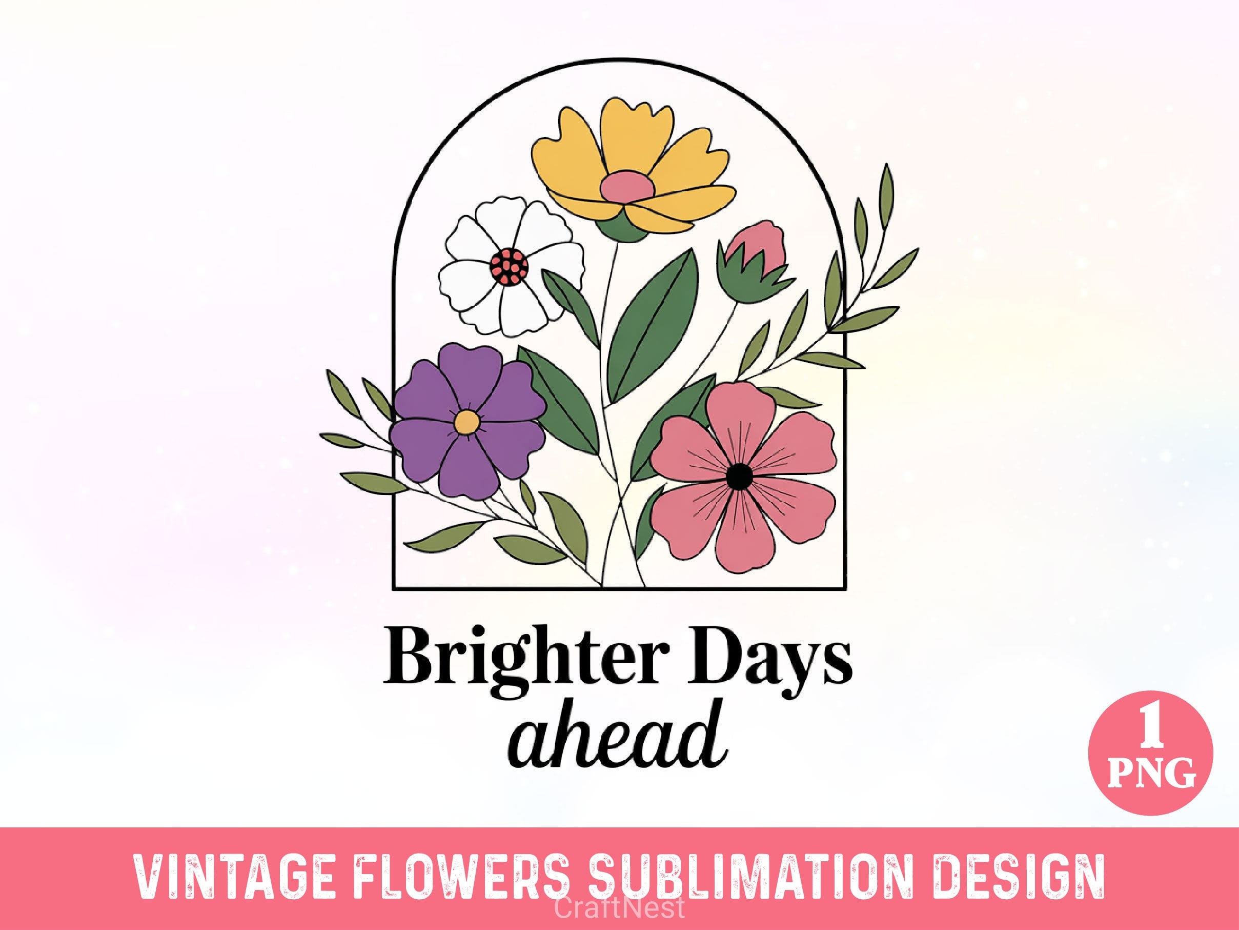 Vintage Flowers Clipart Bundle 5 - CraftNest - Digital Crafting and Art