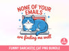 Funny Sarcastic Cat Clipart Bundle 10