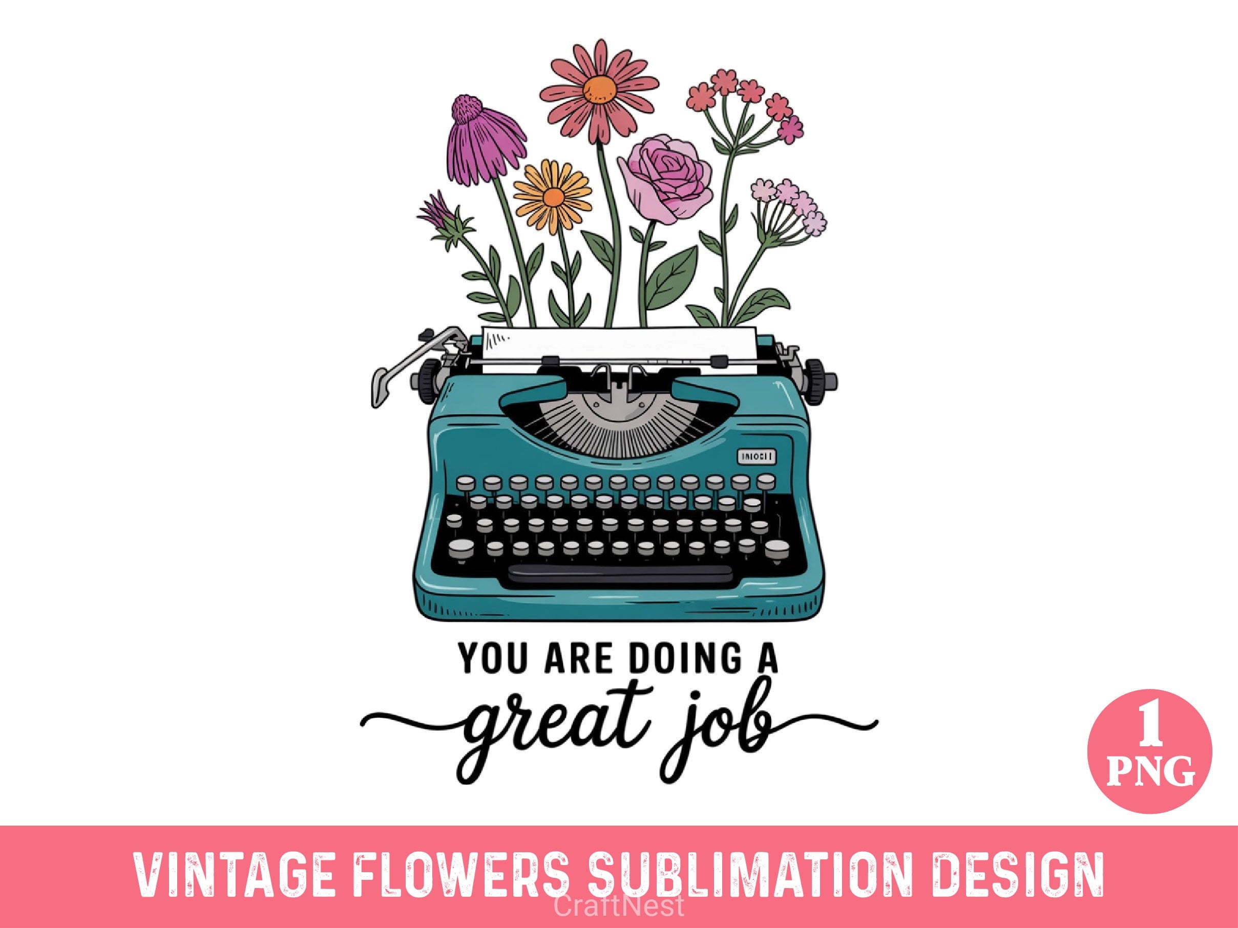 Vintage Flowers Clipart Bundle 7 - CraftNest - Digital Crafting and Art