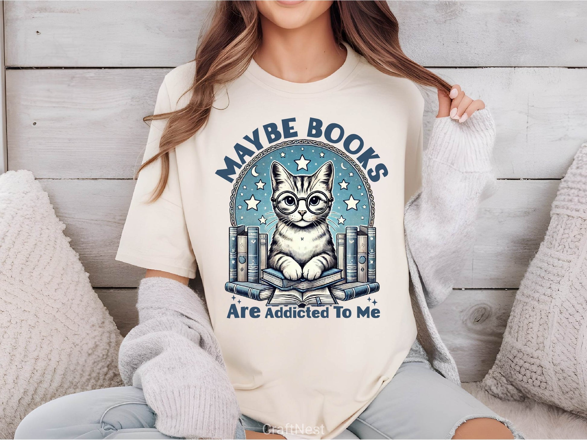 Funny Book Lover Clipart Bundle 3 - CraftNest - Digital Crafting and Art