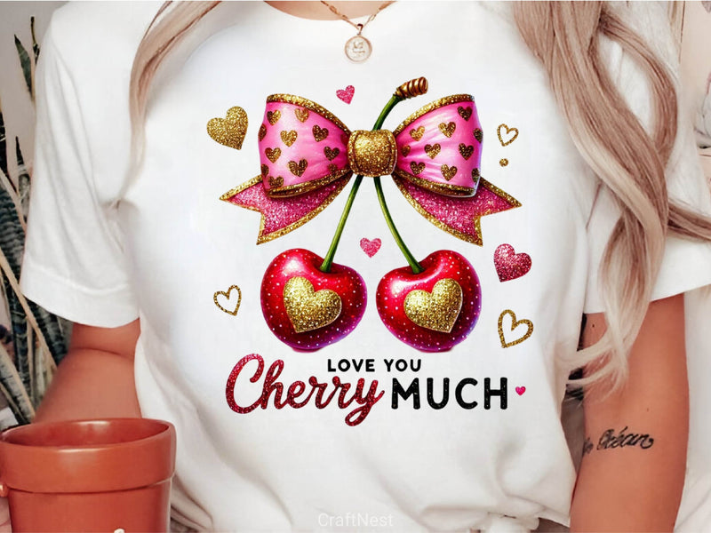 Coquette Valentine Love You Clipart Bundle - CraftNest - Digital Crafting and Art