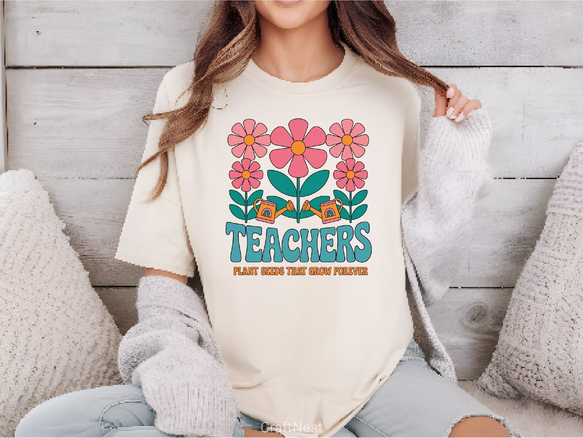 Teacher Plant Seeds That Grow Forever Clipart - CraftNest - Digital Crafting and Art