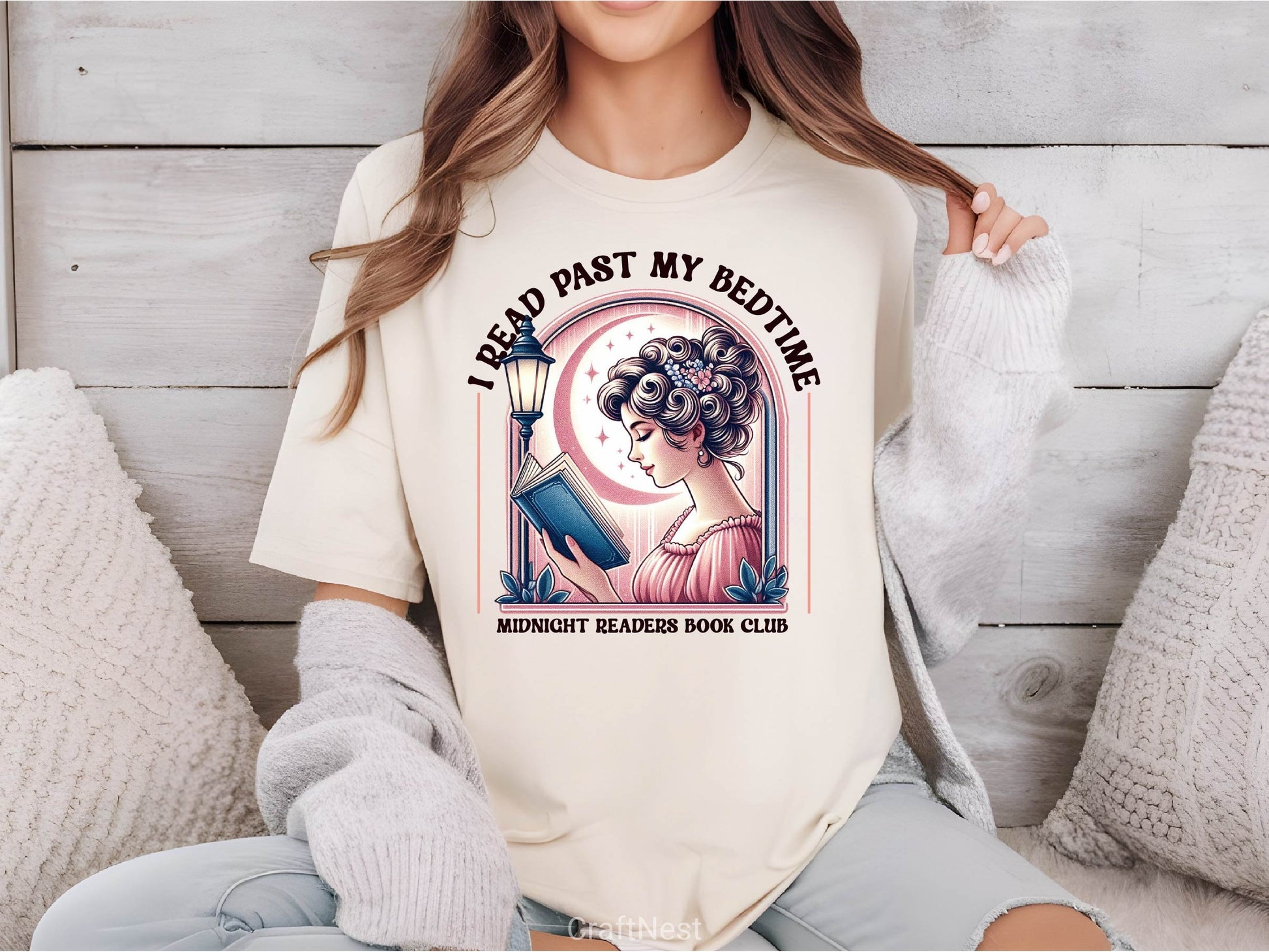 Late Night Reader Book Club Clipart Bundle 2 - CraftNest - Digital Crafting and Art