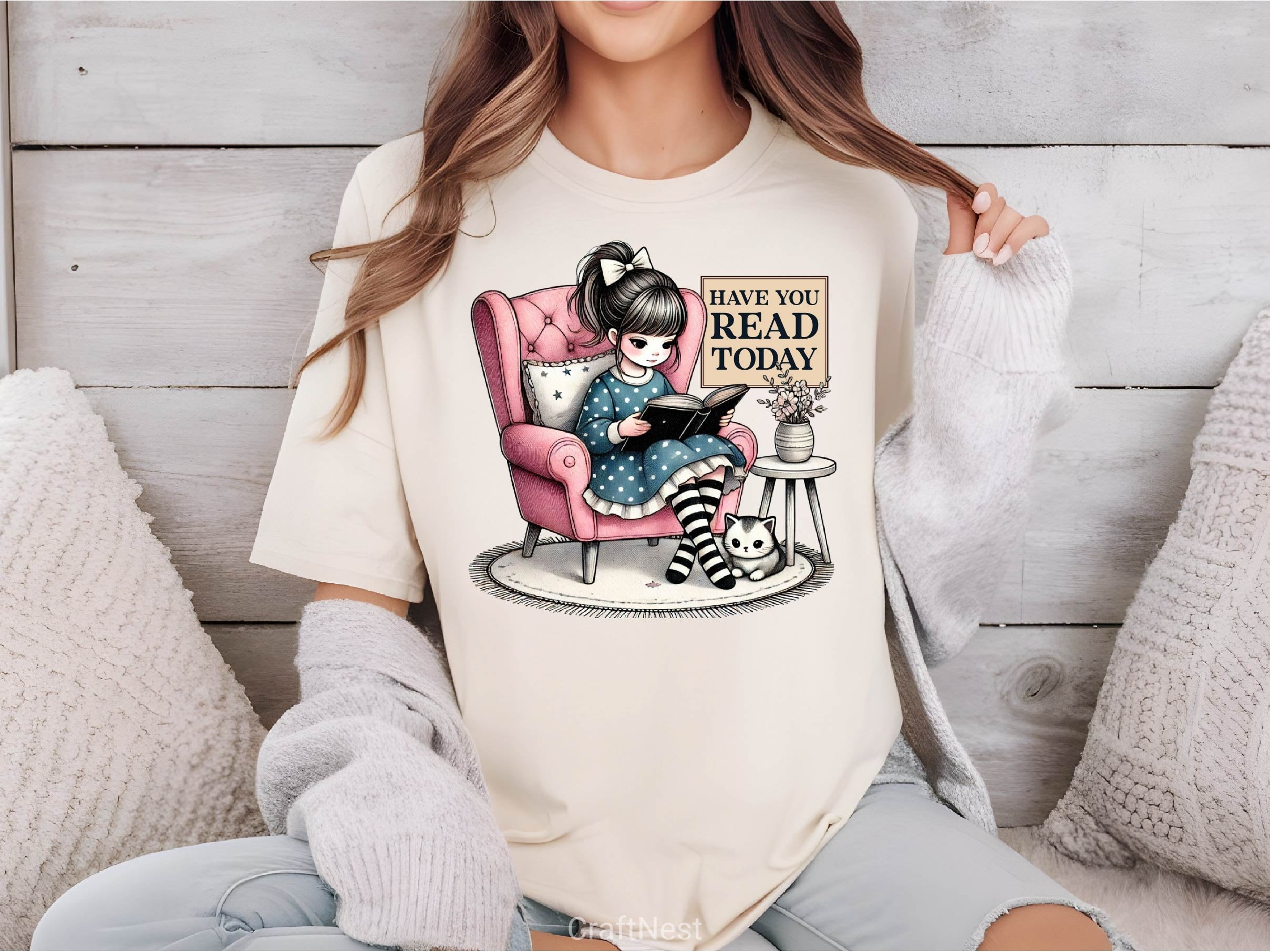 Have You Read Today Funny Book Lover Clipart Bundle 2 - CraftNest - Digital Crafting and Art