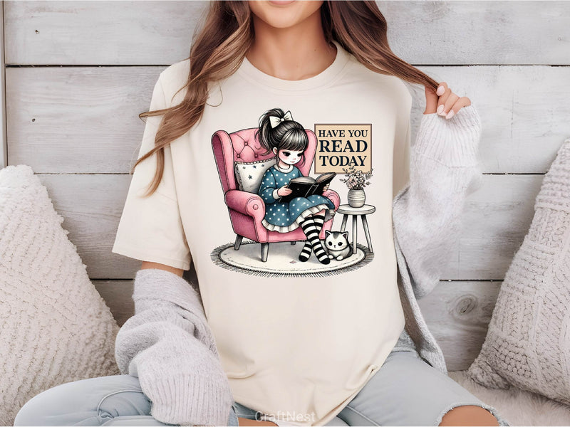 Have You Read Today Funny Book Lover Clipart Bundle 2 - CraftNest - Digital Crafting and Art