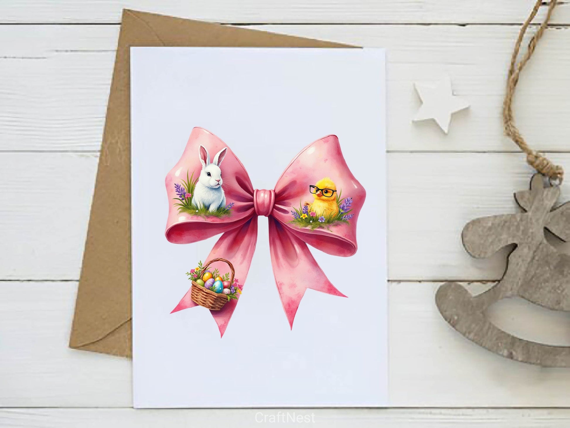 Easter Coquette Happy Easter Clipart Bundle - CraftNest - Digital Crafting and Art