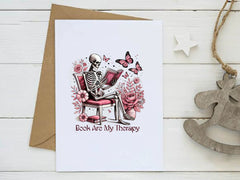 Books Are My Therapy Funny Book Lover Clipart Bundle 3 - CraftNest - Digital Crafting and Art