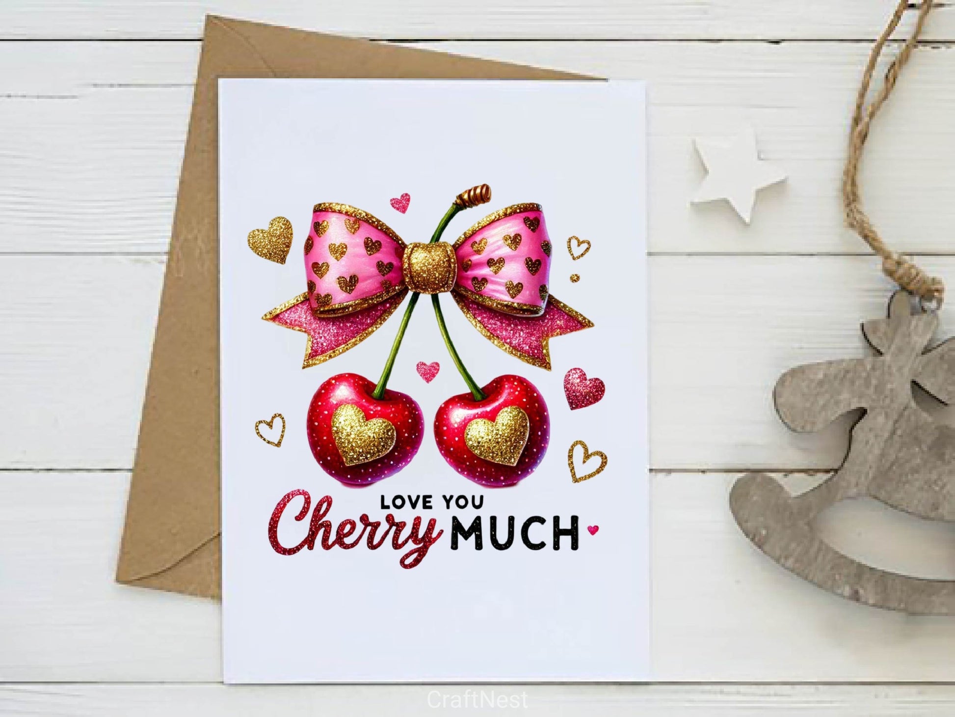 Coquette Valentine Love You Clipart Bundle - CraftNest - Digital Crafting and Art