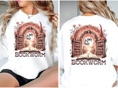 Bookworm Funny Book Lover Clipart Bundle 2 - CraftNest - Digital Crafting and Art