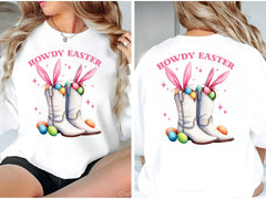 Howdy Easter Western Easter Bunny Clipart Bundle 1 - CraftNest - Digital Crafting and Art