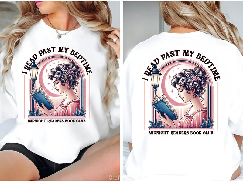 Late Night Reader Book Club Clipart Bundle 2 - CraftNest - Digital Crafting and Art