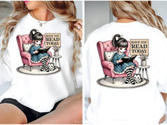 Have You Read Today Funny Book Lover Clipart Bundle 2 - CraftNest - Digital Crafting and Art