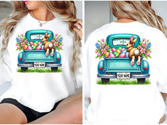 Personalized Easter Truck Clipart Bundle - CraftNest - Digital Crafting and Art