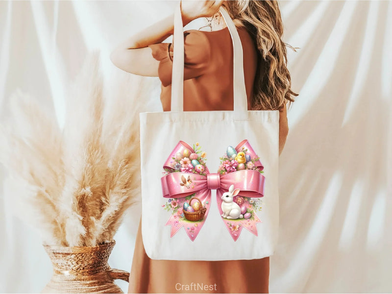 Easter Coquetter Happy Easter Clipart Bundle - CraftNest - Digital Crafting and Art