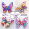 Smoke Design Butterfly Clipart