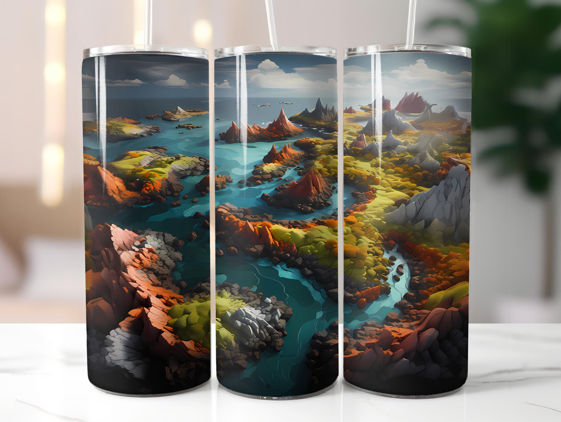 South America 4 Tumbler Wrap - CraftNest