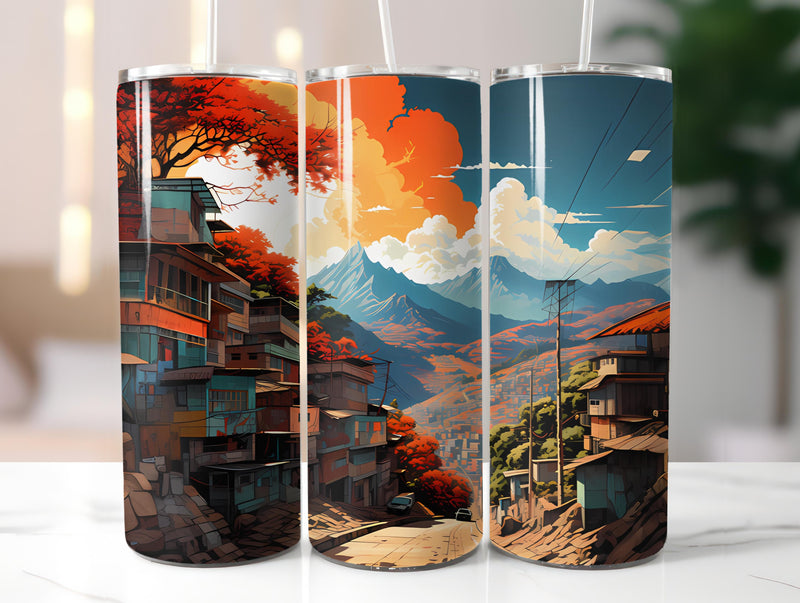 South America 5 Tumbler Wrap - CraftNest