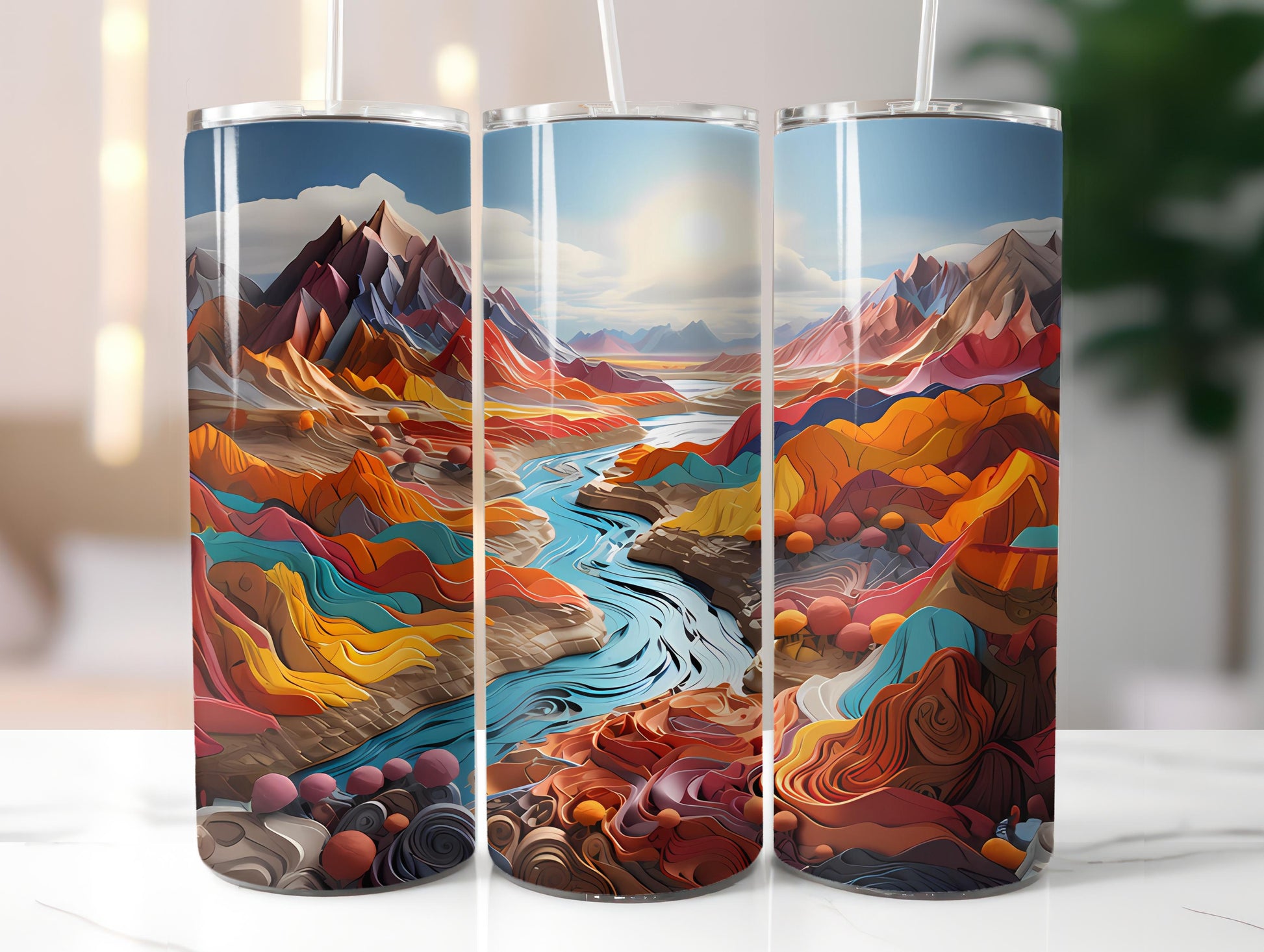 South America 5 Tumbler Wrap - CraftNest