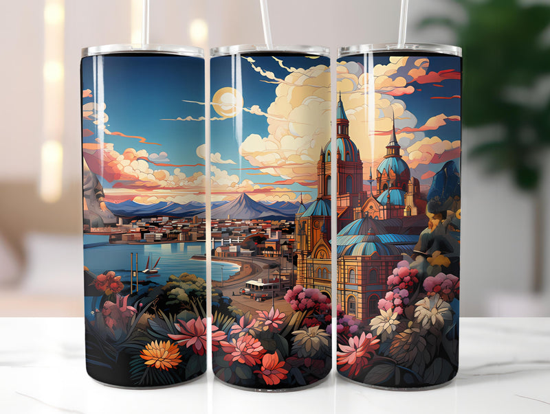 South America 4 Tumbler Wrap - CraftNest