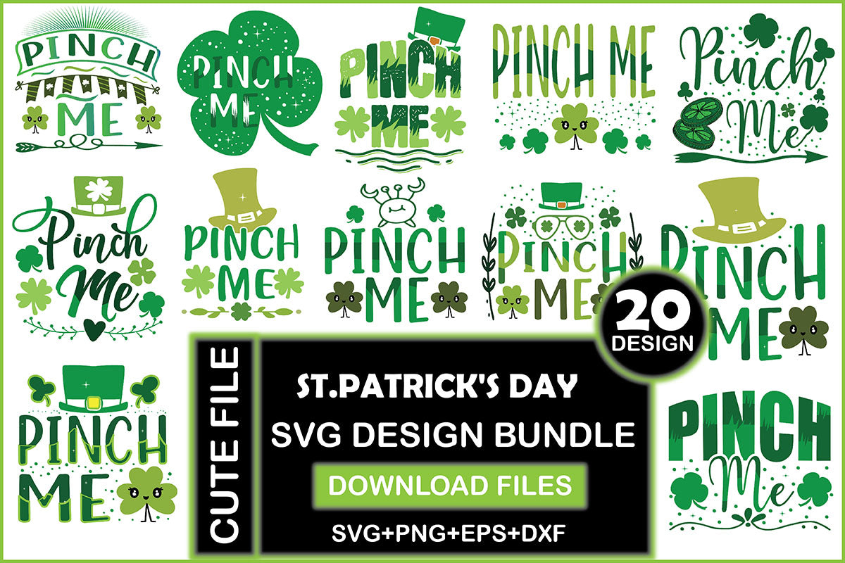 St Patrick's Day SVG Bundle 3 - CraftNest - Digital Crafting and Art