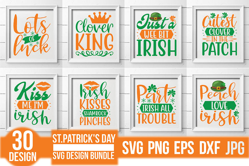 St Patrick's Day SVG Bundle 7 - CraftNest - Digital Crafting and Art