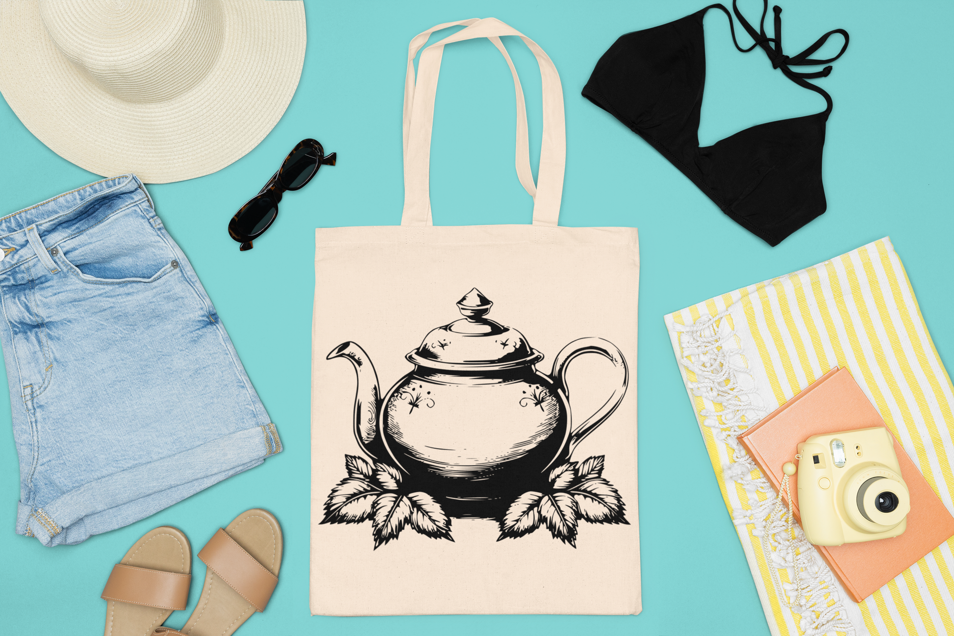 Tea Time SVG Bundle - CraftNest - Digital Crafting and Art