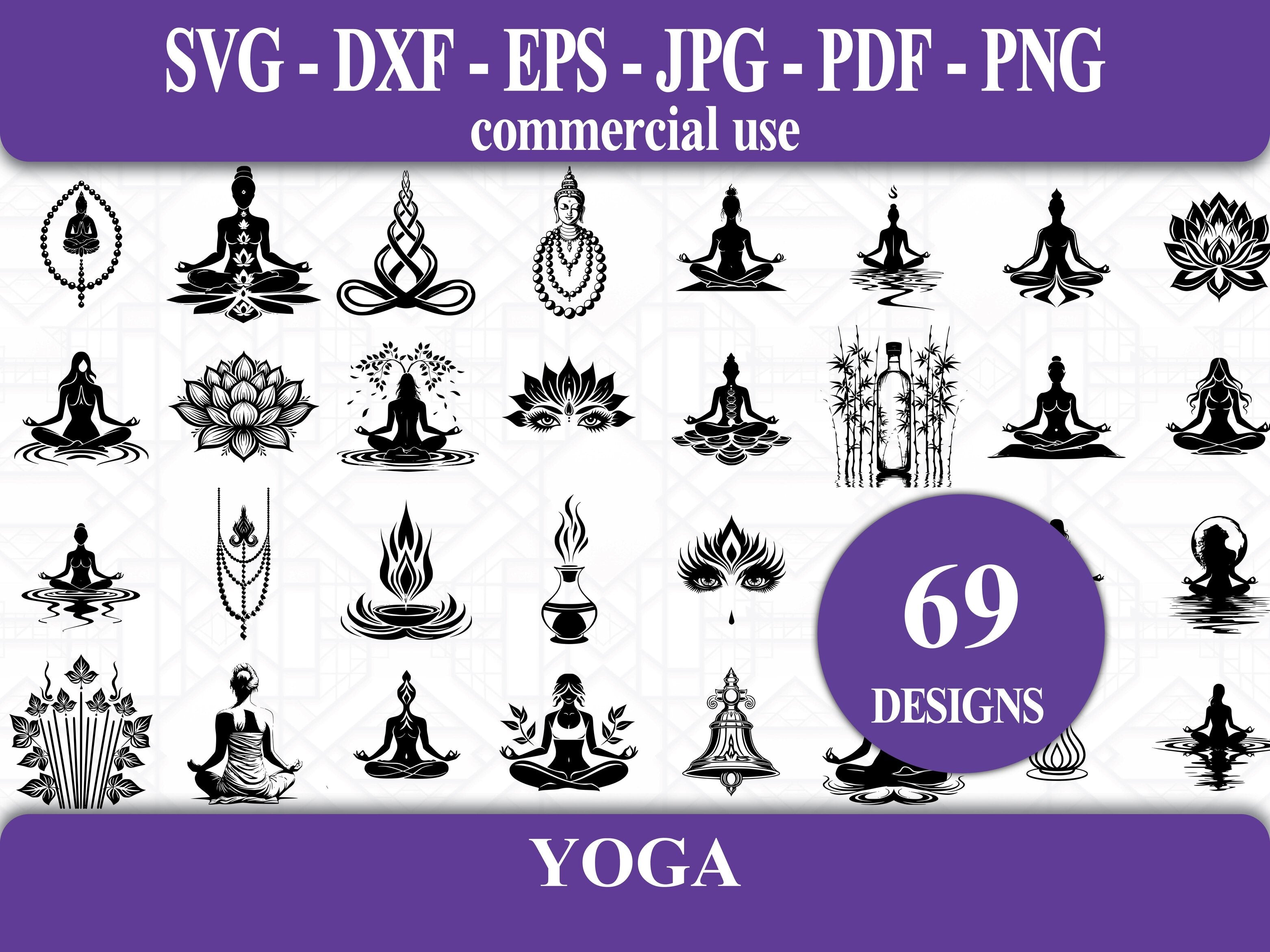 Yoga SVG Bundle