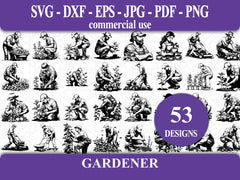 Gardener SVG Bundle - CraftNest - Digital Crafting and Art