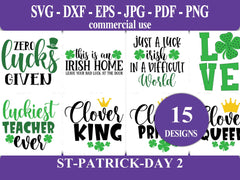 St Patrick Day 2 SVG - CraftNest - Digital Crafting and Art