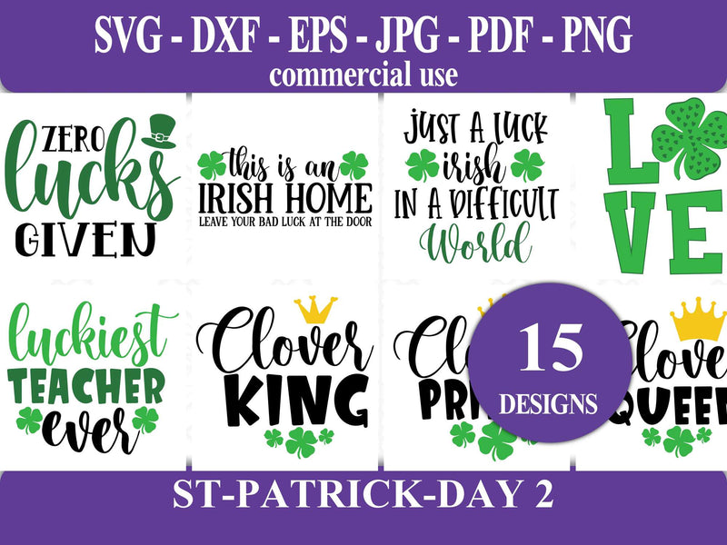 St Patrick Day 2 SVG - CraftNest - Digital Crafting and Art