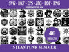 Steampunk Summer SVG -Bündel