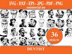 Dentist SVG Bundle - CraftNest - Digital Crafting and Art