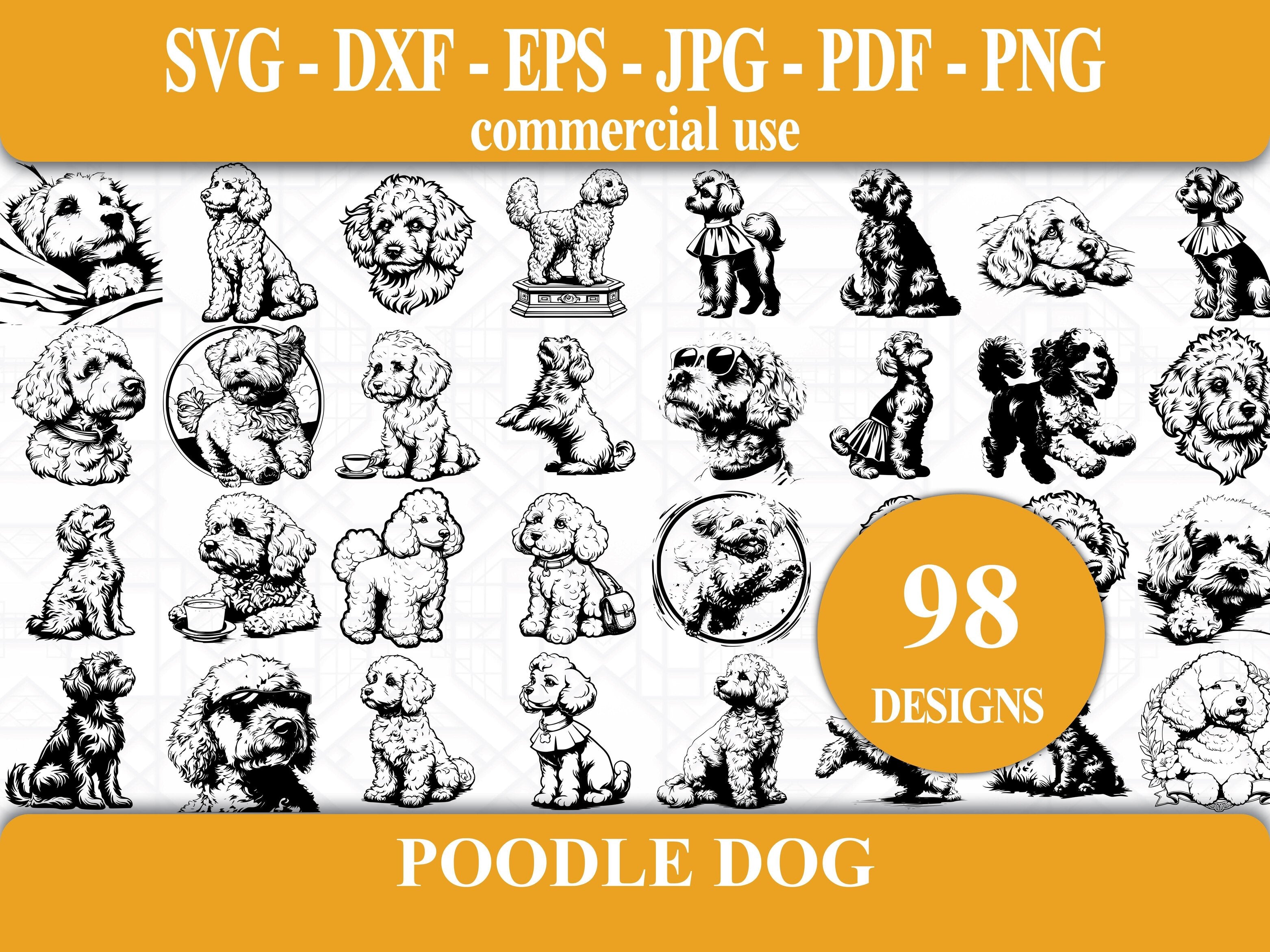 Poodle Dog SVG Bundle - CraftNest - Digital Crafting and Art