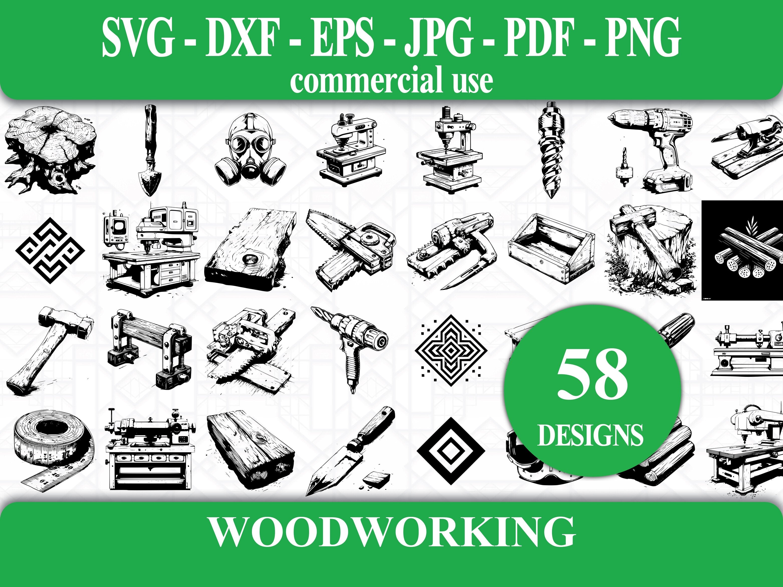 Woodworking SVG Bundle