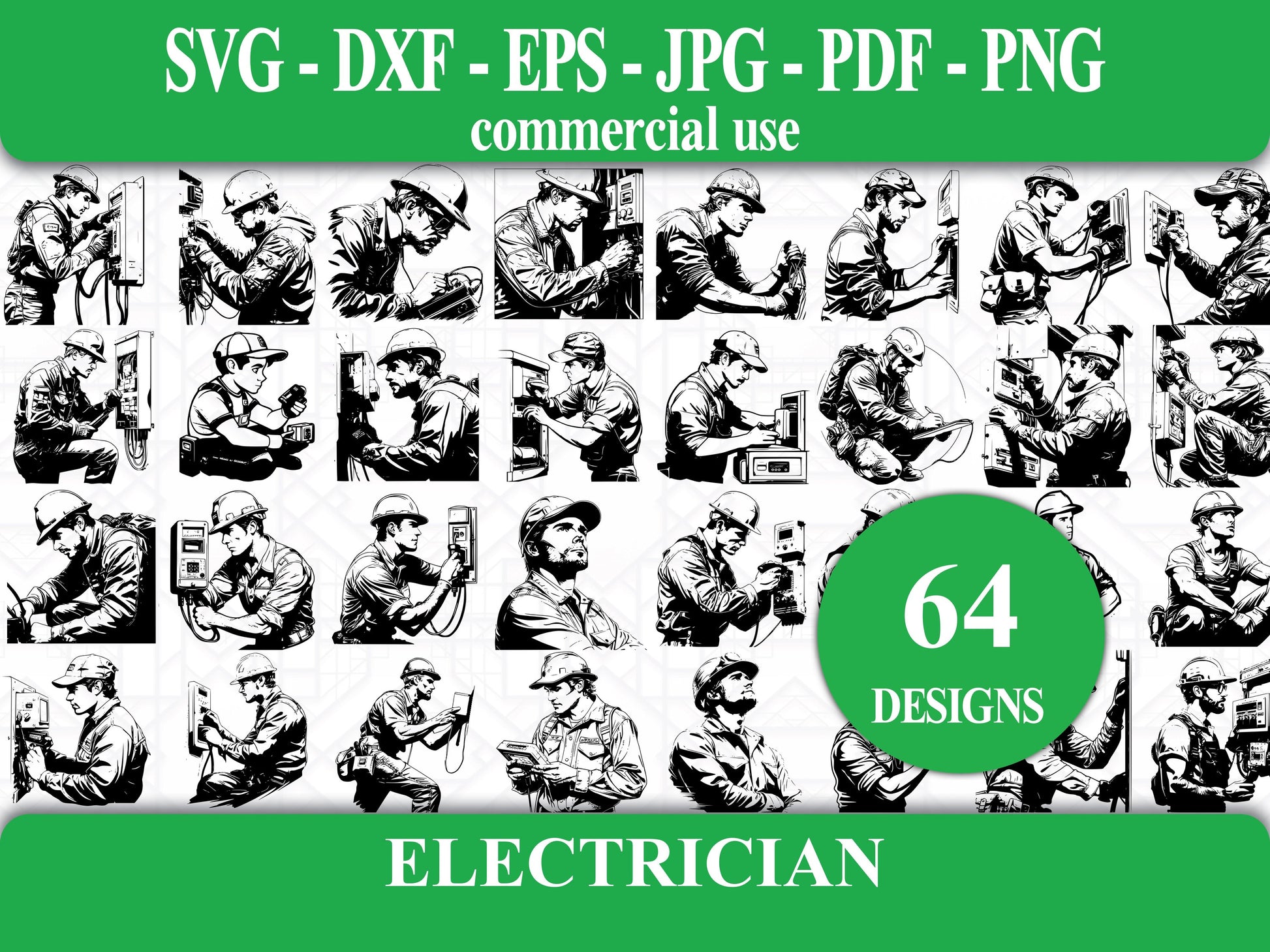 Electrician SVG Bundle - CraftNest - Digital Crafting and Art