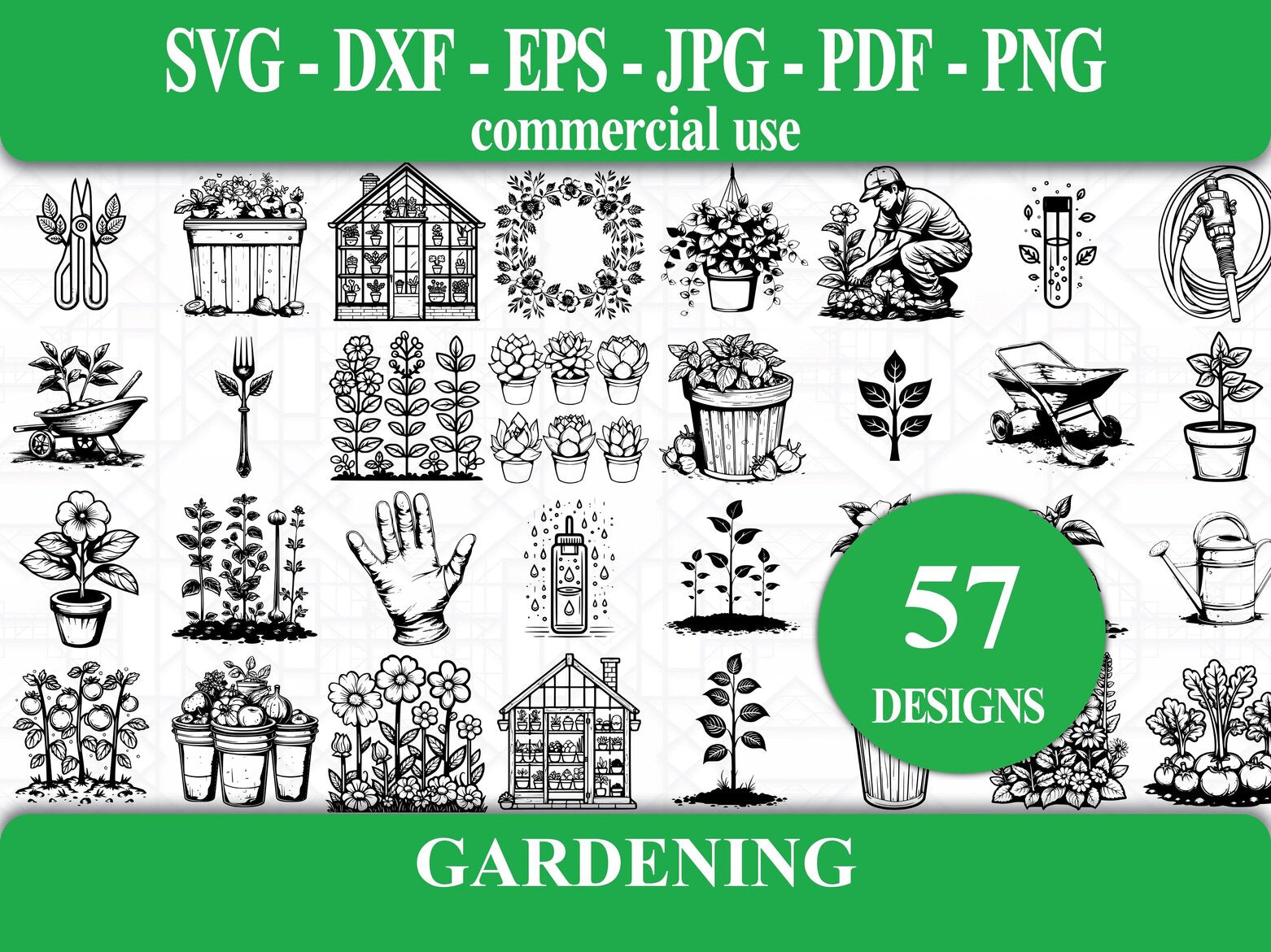 Gardening SVG Bundle