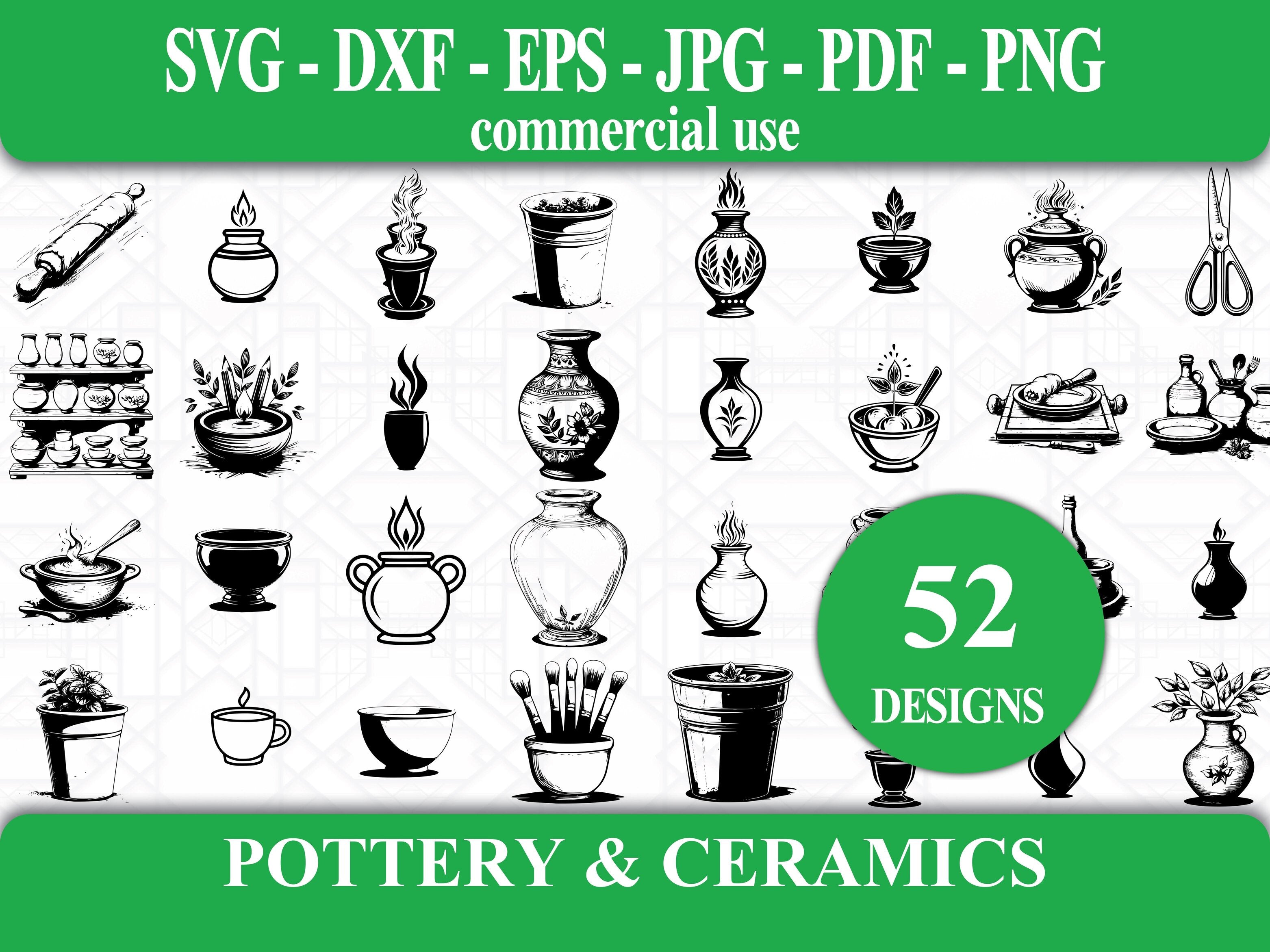 Pottery And Ceramics SVG Bundle