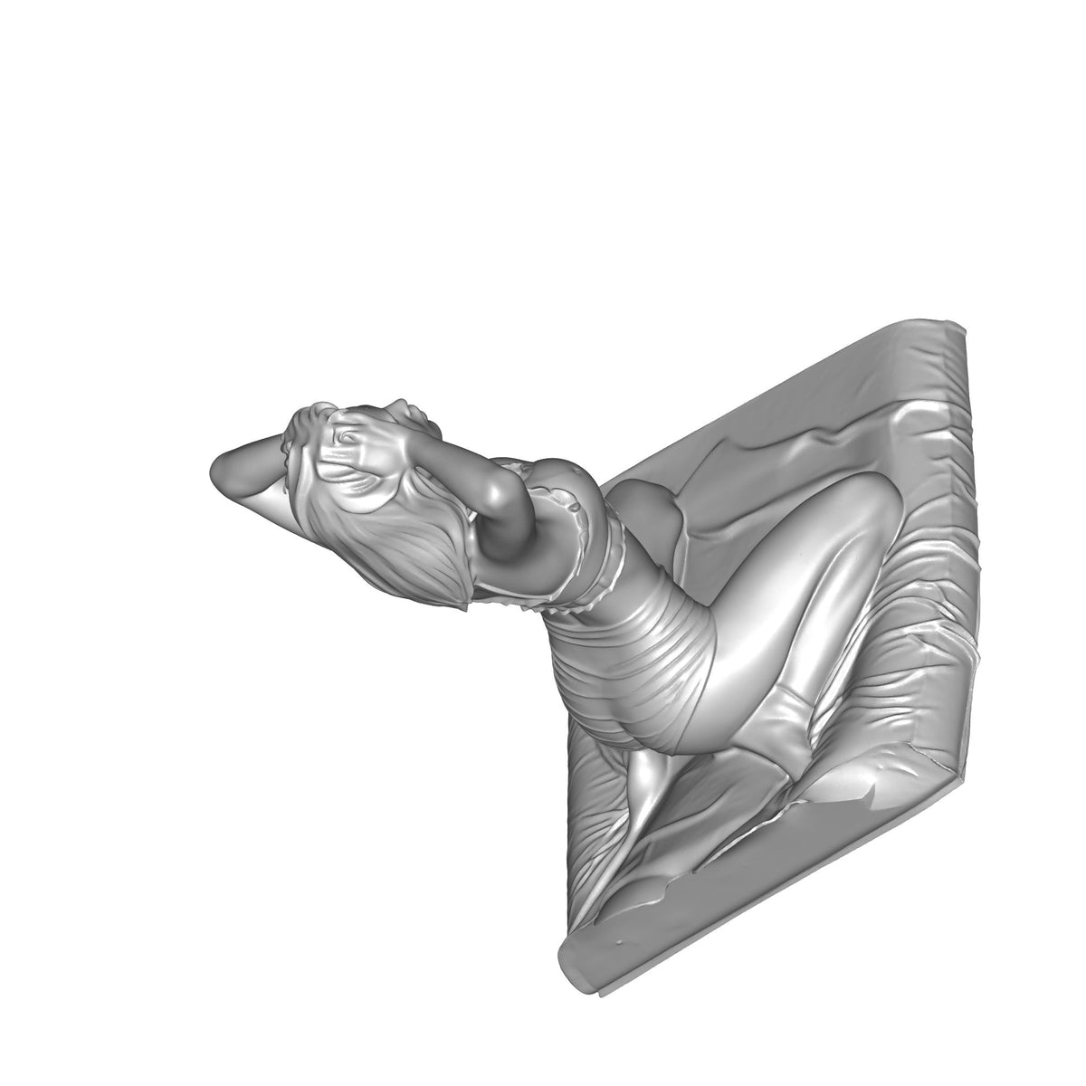 Female Figure Sculpture Print STL File